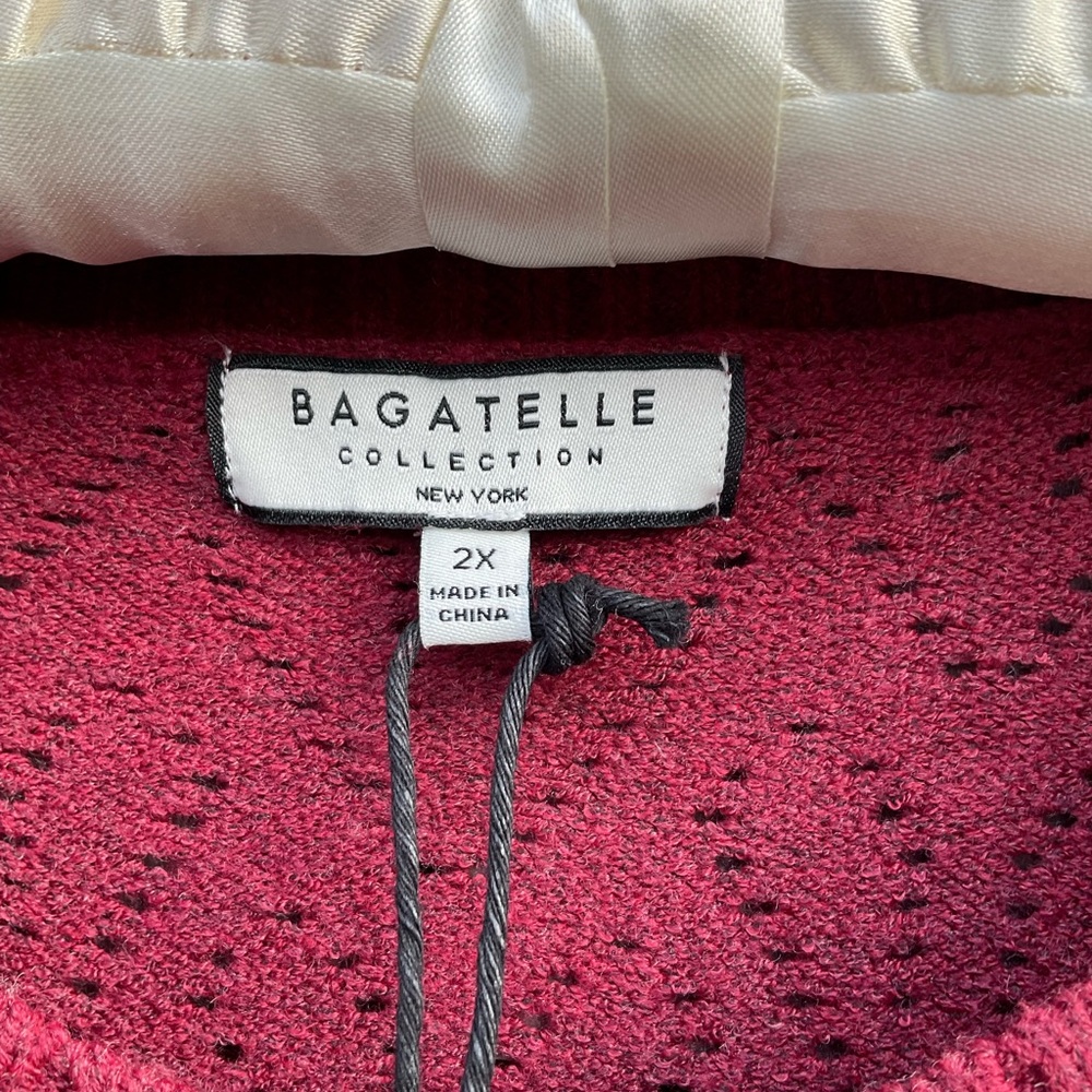 Bagatelle Collection Ruffled Cardigan - Picture 3 of 7